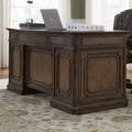 Amelia Antique Toffee Jr. Executive Desk