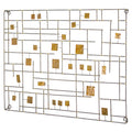 American Art Decor Abstract Metal Wall Decor 28 X 21