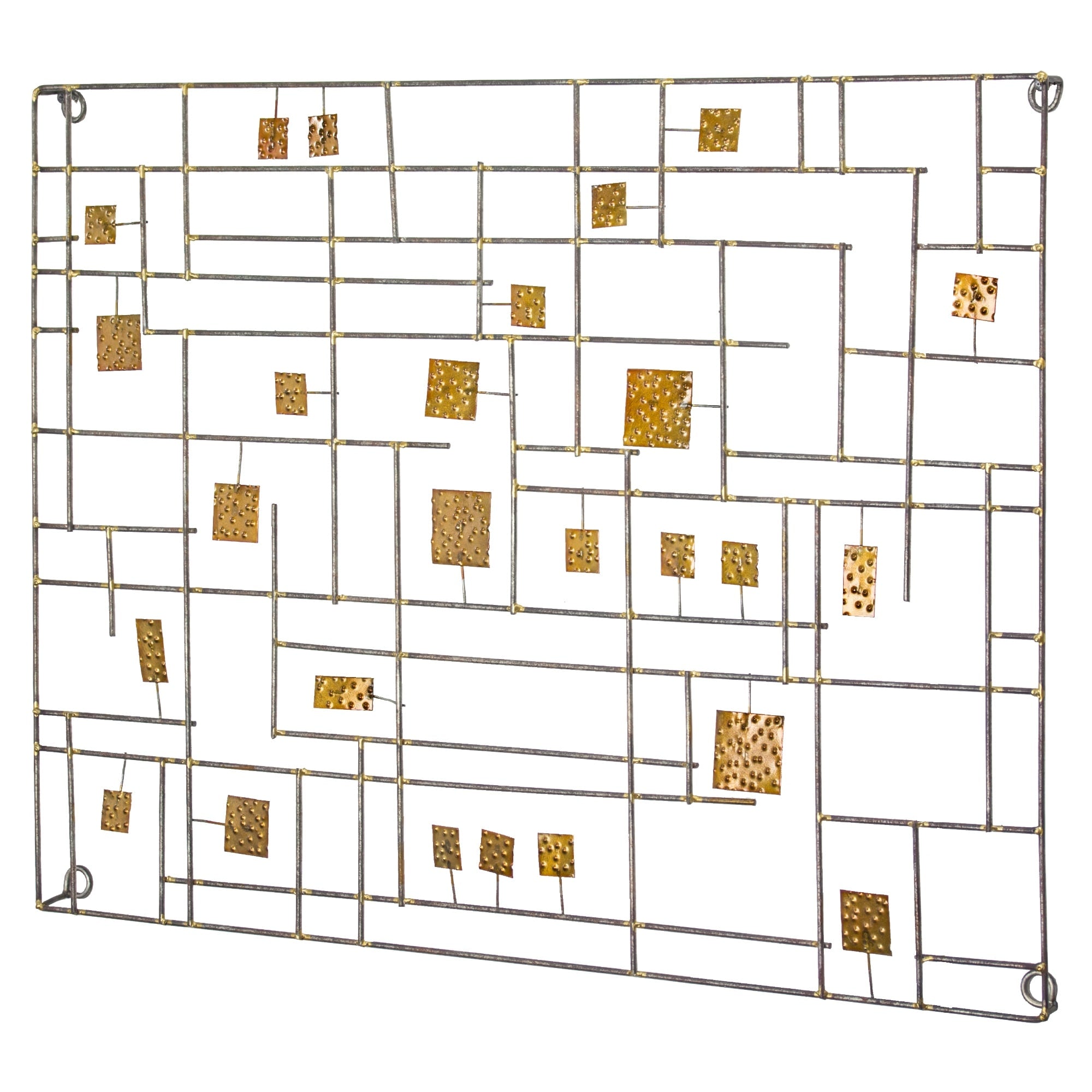 American Art Decor Abstract Metal Wall Decor 28 X 21