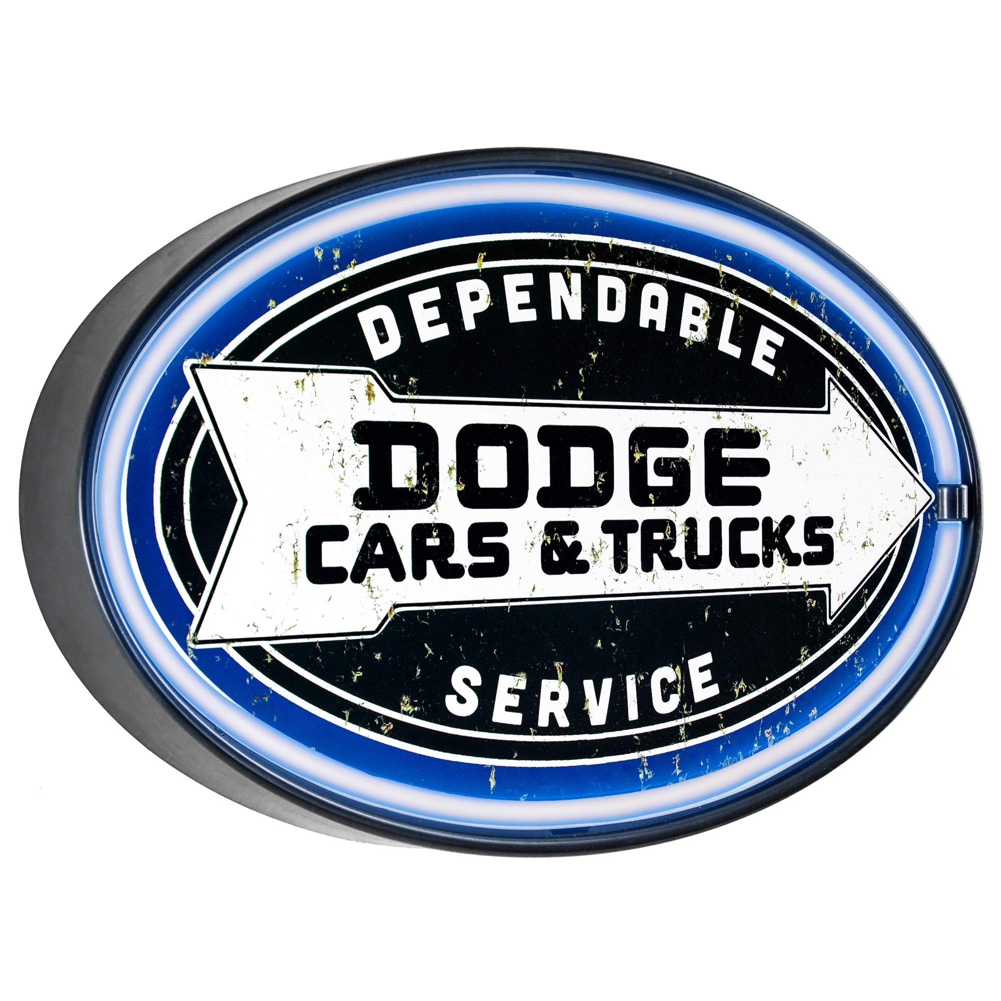American Art Decor Dodge Cars Trucks Led Sign Wall Decor For Man Cave Bar Garage