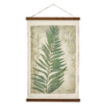 American Art Decor Leaf Wall Scroll Tapestry With Rope