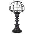 American Art Decor Metal Caged Wire Table Lamp 18