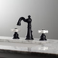 American Classic Widespread Bathroom Faucet In Matte Black