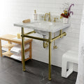 American Classic Widespread Bathroom Faucet In Matte Black
