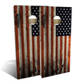 American Flag Distressed Cornhole Set Choose Your Size Accessories
