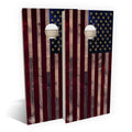 American Flag Vintage Cornhole Set Choose Your Size Accessories