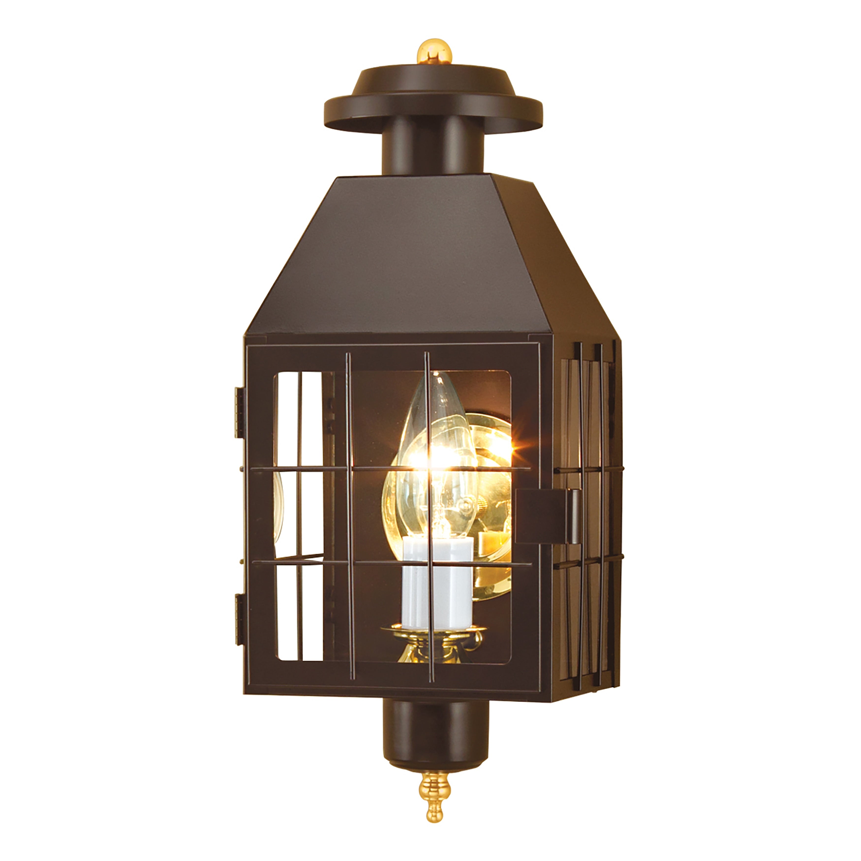 American Heritage 16.5 High 1 Light Outdoor Sconce Bronze 16.5 Inch Tall