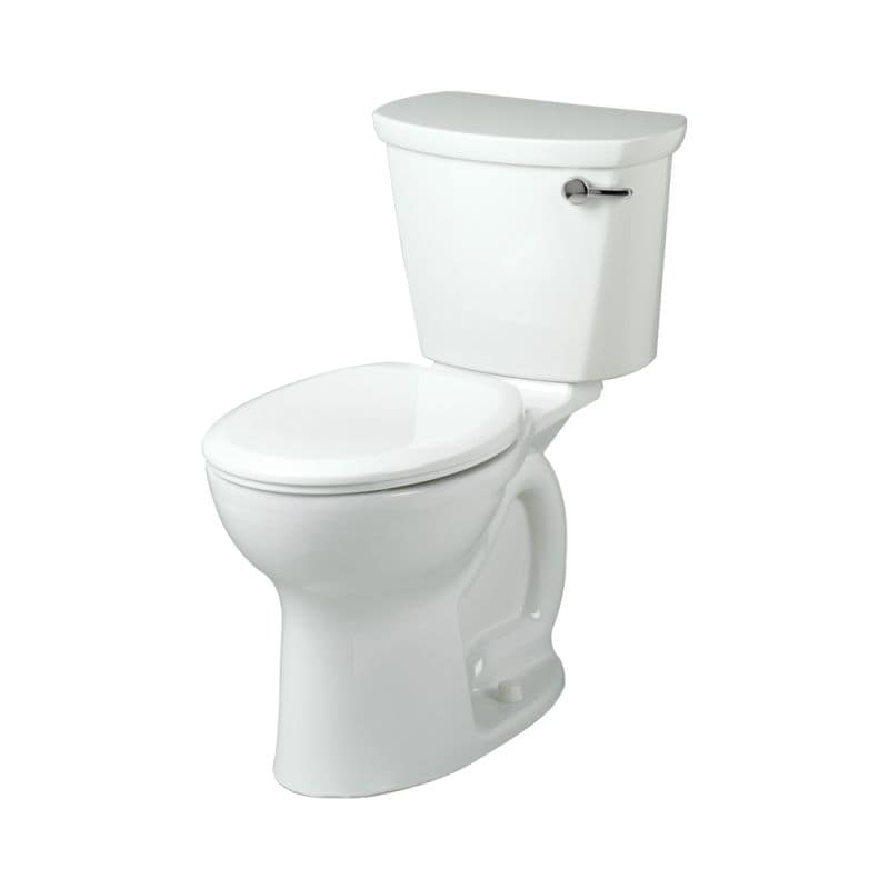 American Standard Cadet Pro Right Height Two Piece 1.6 Gpf Toilet With 12 In Rough In And Right Side Trip Lever