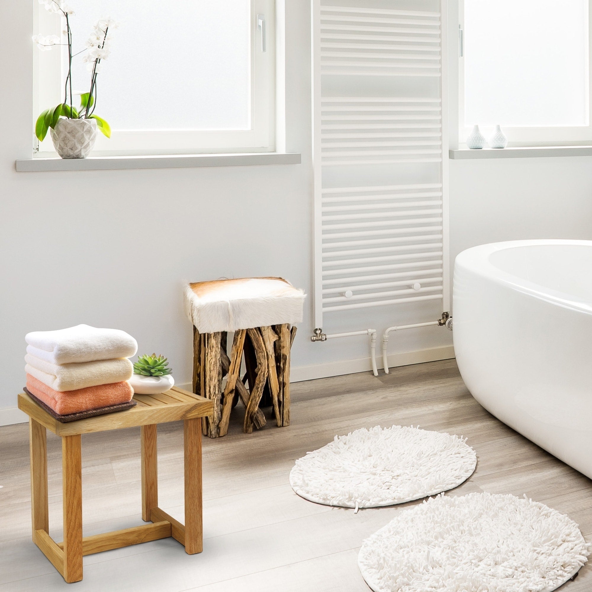 American Trails Natural 18 Inch Shower Bench