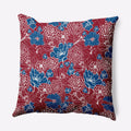 Americana Garden Indoor Outdoor Throw Pillow
