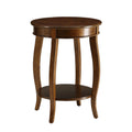 Amiable Side Table Walnut Brown