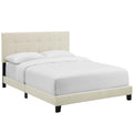 Amira King Upholstered Fabric Bed N A