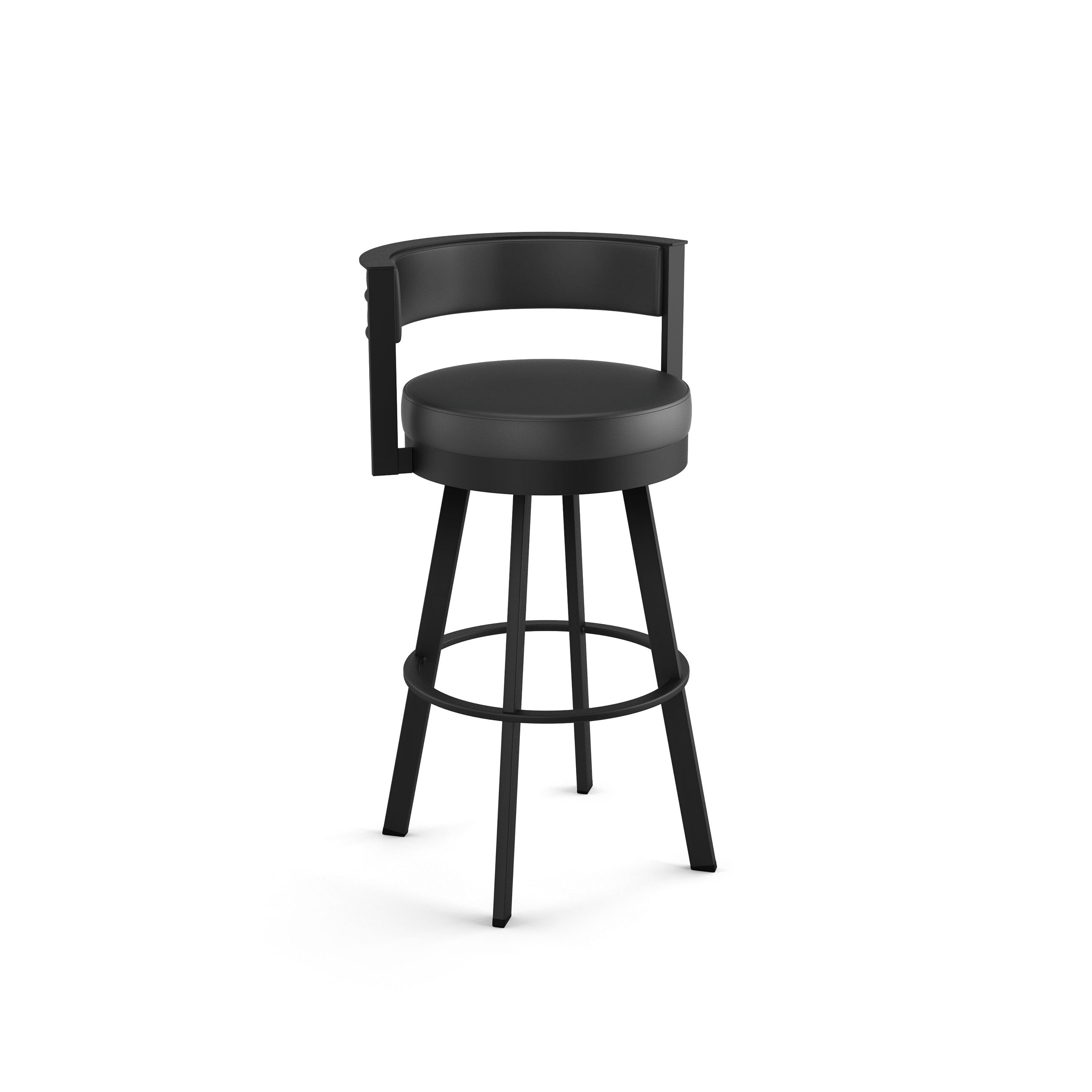 Strick Bolton Nuno 26 Inch Swivel Metal Counter Stool