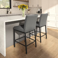 Amisco Perry Plus Counter Height Stool With Beige Seat