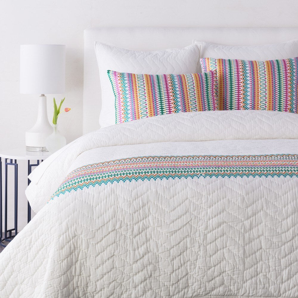 Amita Cotton Linen Quilt