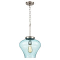 Amore 12 Inch Wide 1 Light Pendant In Satin Nickel 12In W X 12In D X 13In H