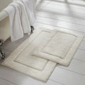 Amrapur Overseas 2 Pack Solid Loop With Non Slip Backing Bath Mat Set