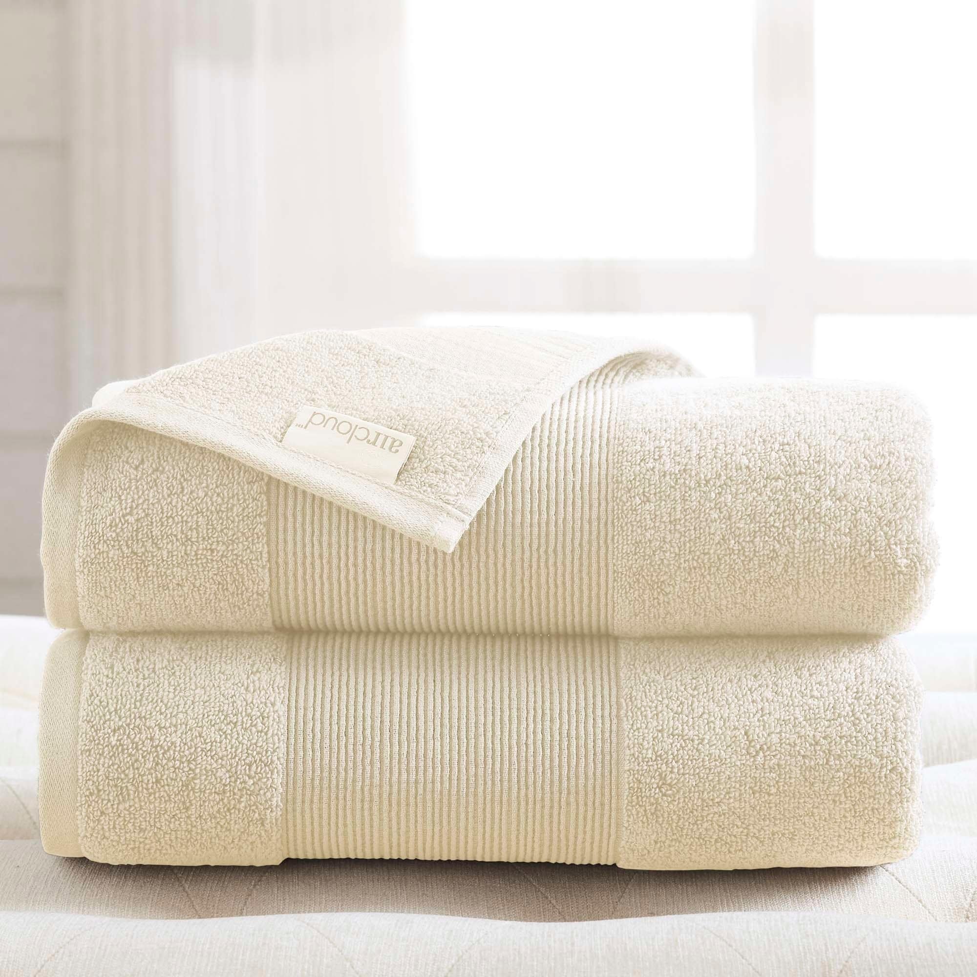Amrapur Overseas Air Cloud 2 Pack Oversized Bath Sheet Set