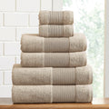 Amrapur Overseas Air Cloud 6 Piece Bath Towel Set