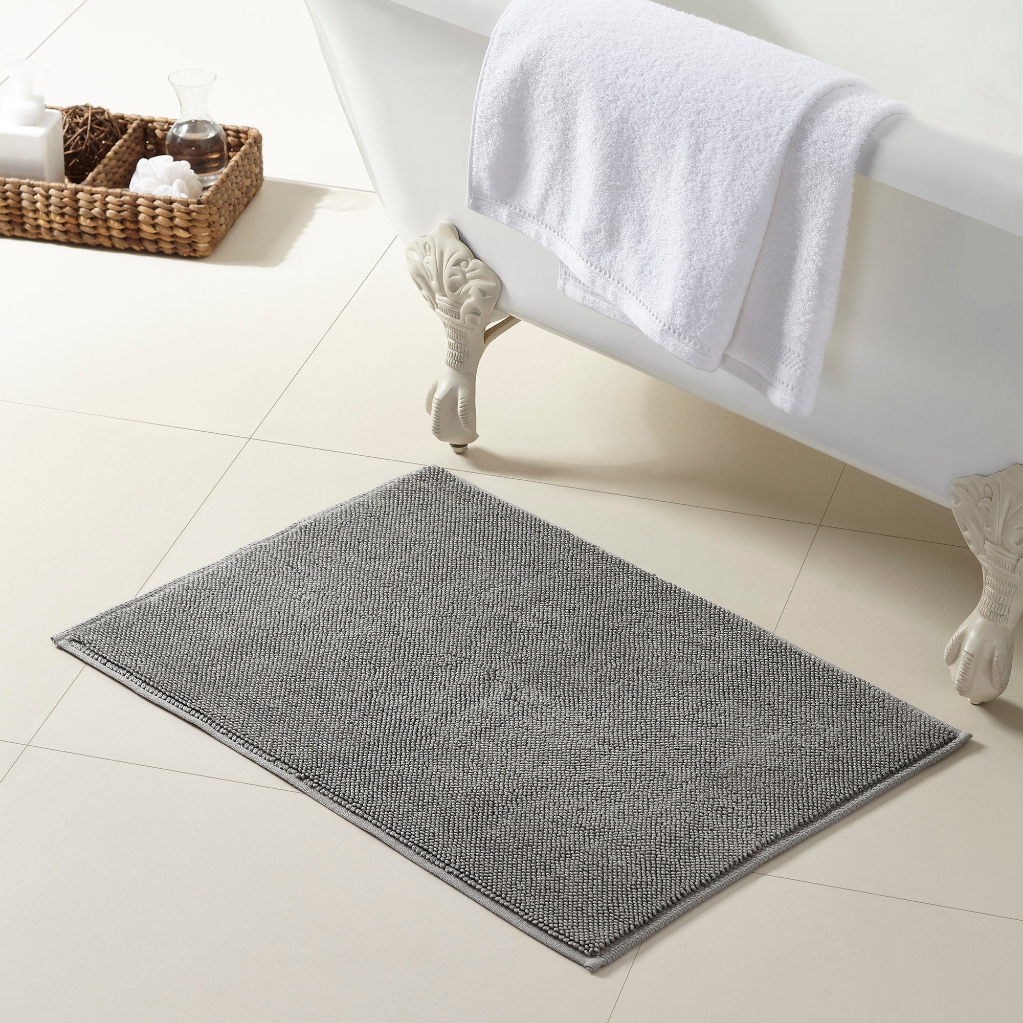Amrapur Overseas 100 Percent Turkish Cotton Bath Rug