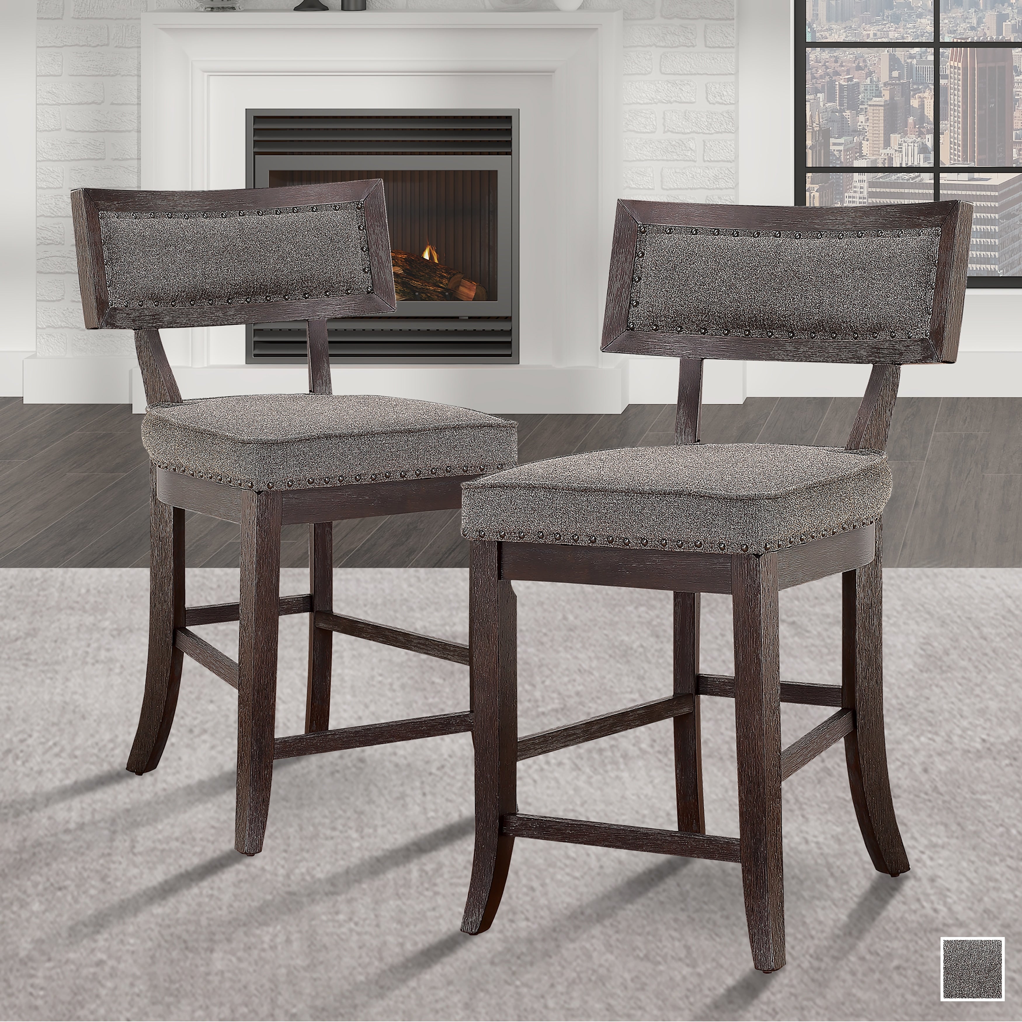 Amsonia Dining Chair Counter Height Set Of 2