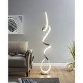 Silver Led Amsterdam Floor Lamp