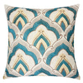 Amy Embroidery 20 Square Decorative Throw Pillow
