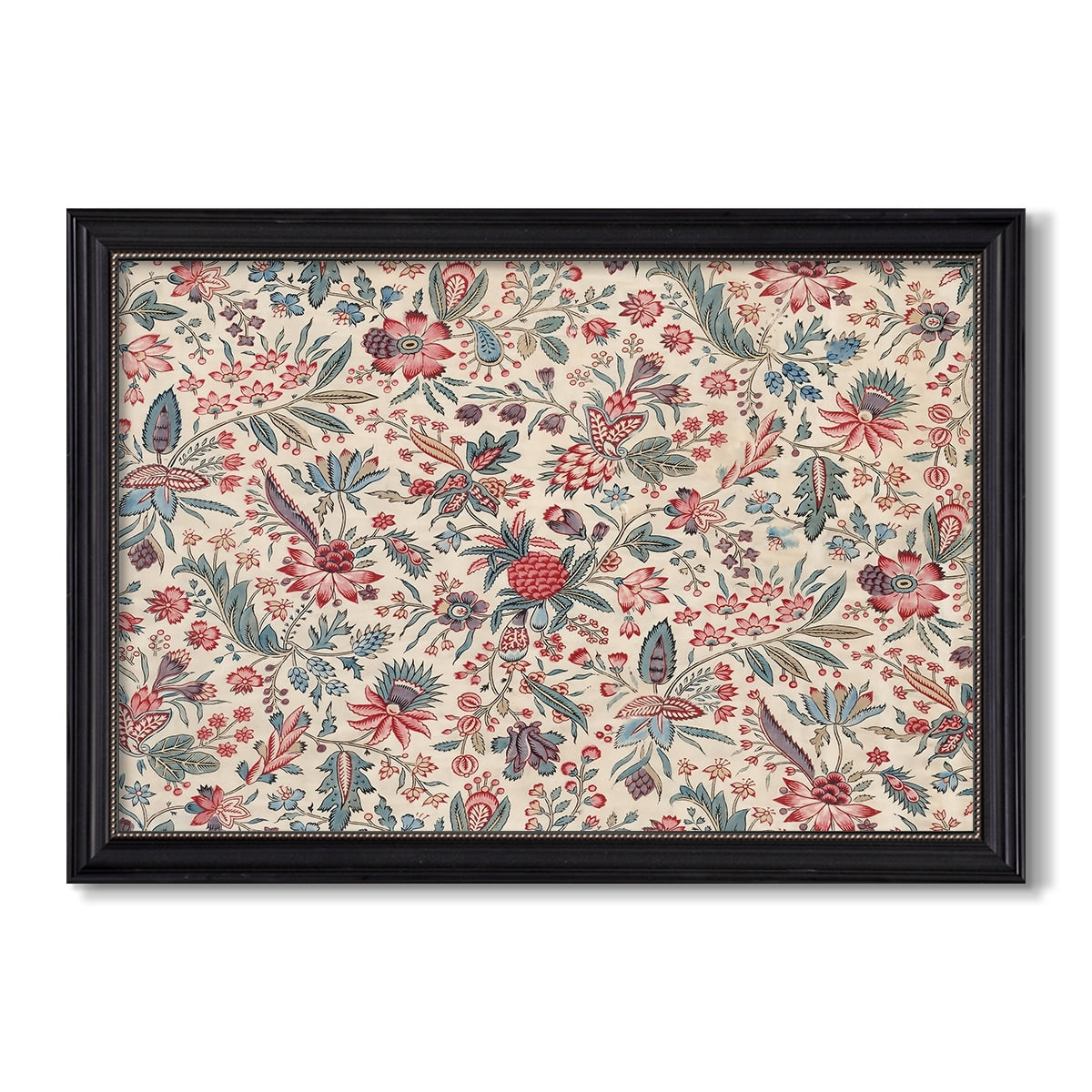 Anaras Cream C 1775 1800 Namay Samay Custom Framed Canvas
