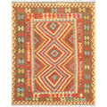 Anatolian Multi Kilim Hand Woven Wool Area Rug 5 1 X 6 5