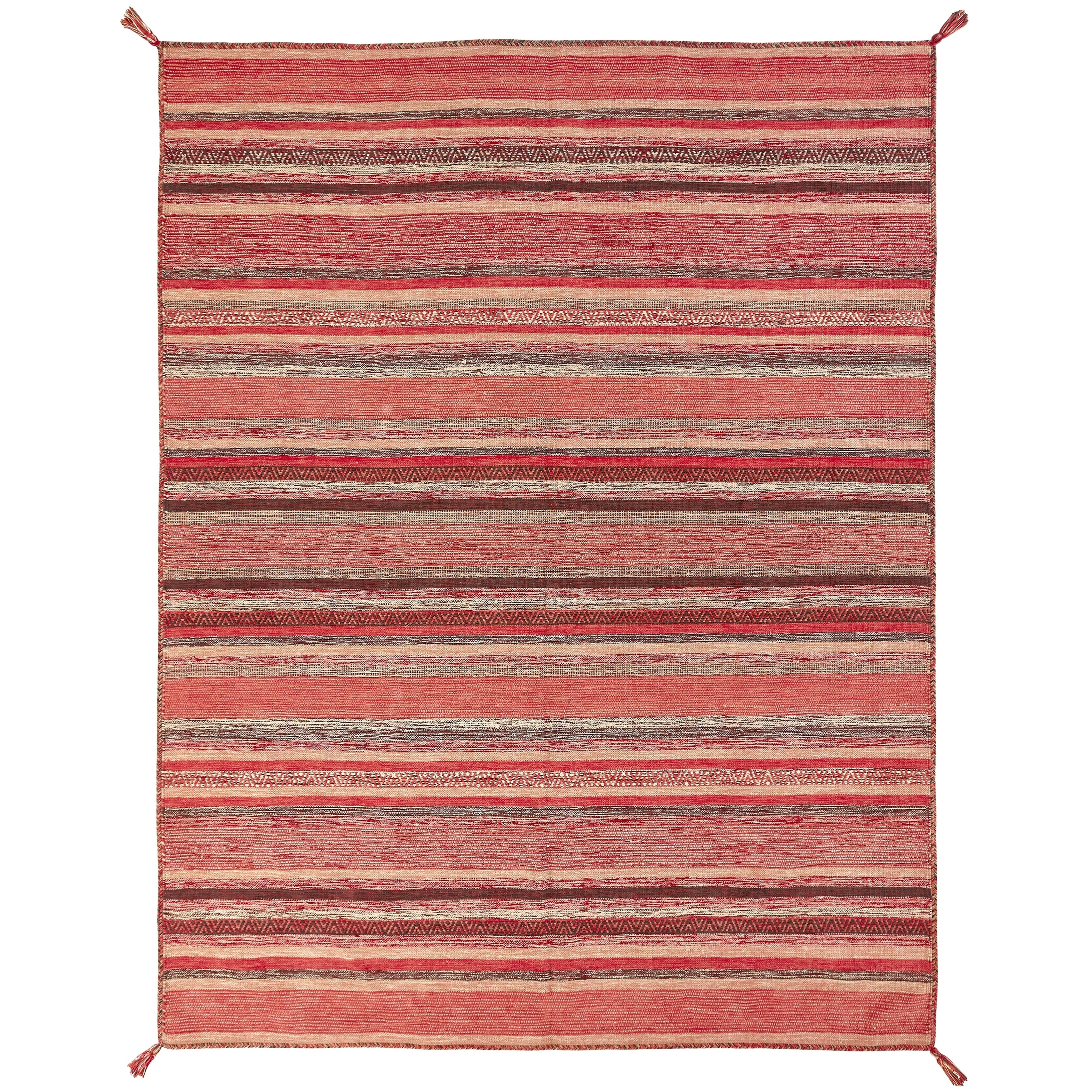 Andes Santa Fe Cotton Chenille Handmade Area Rug 96 X 13