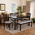 Andor Modern And Contemporary 6 Piece Dining Set