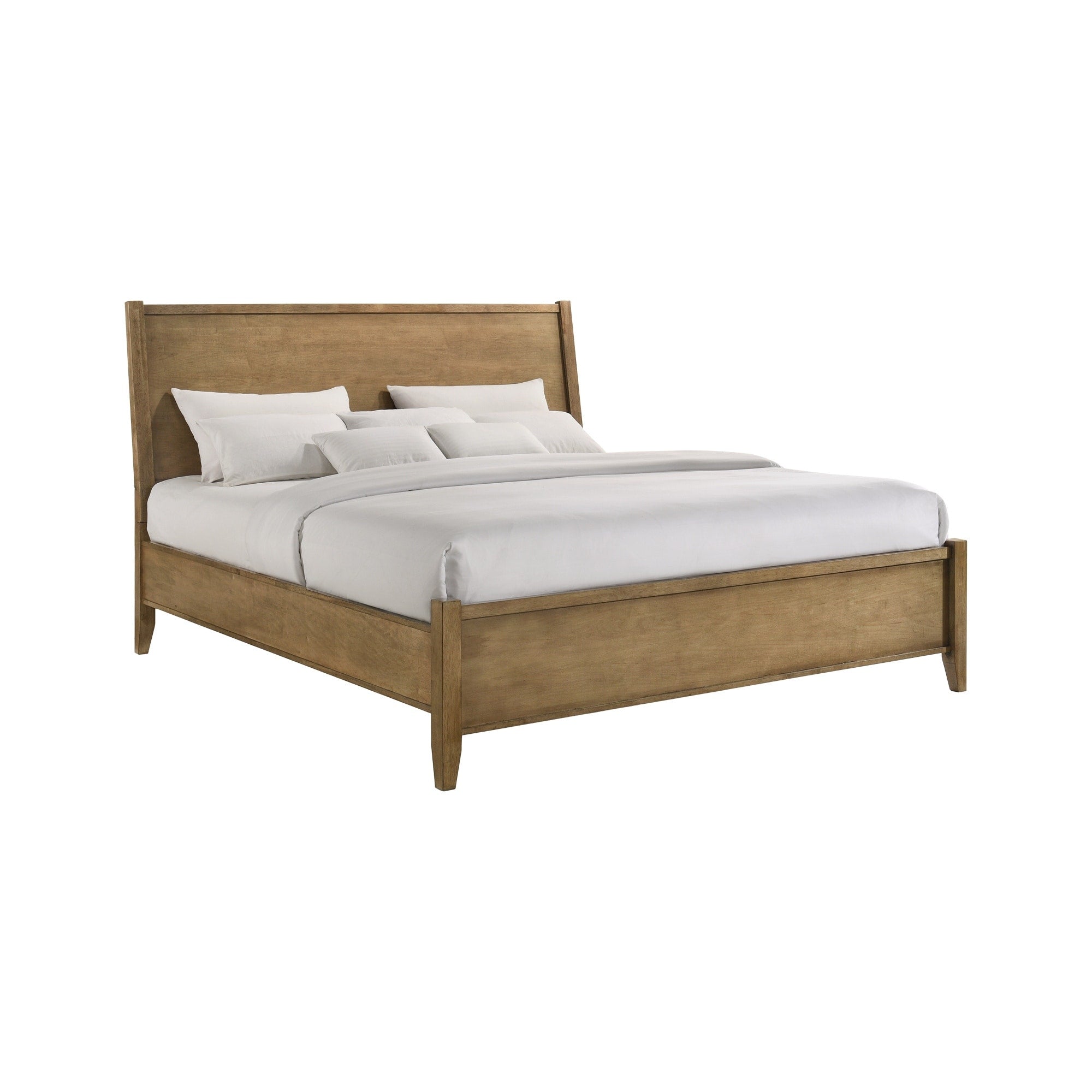 Andover King Panel Bed In Maple