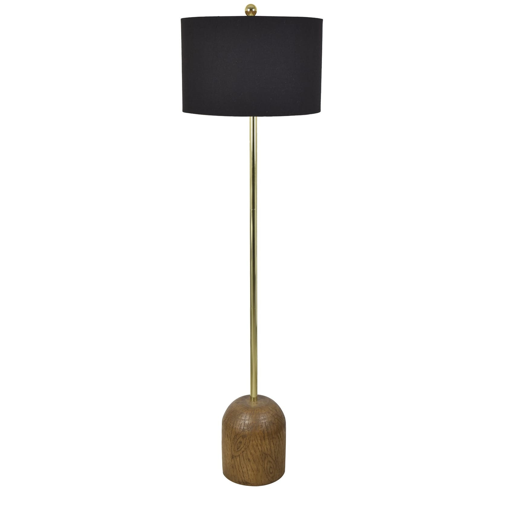 Andrea 61.5 H Metal Resin Floor Lamp
