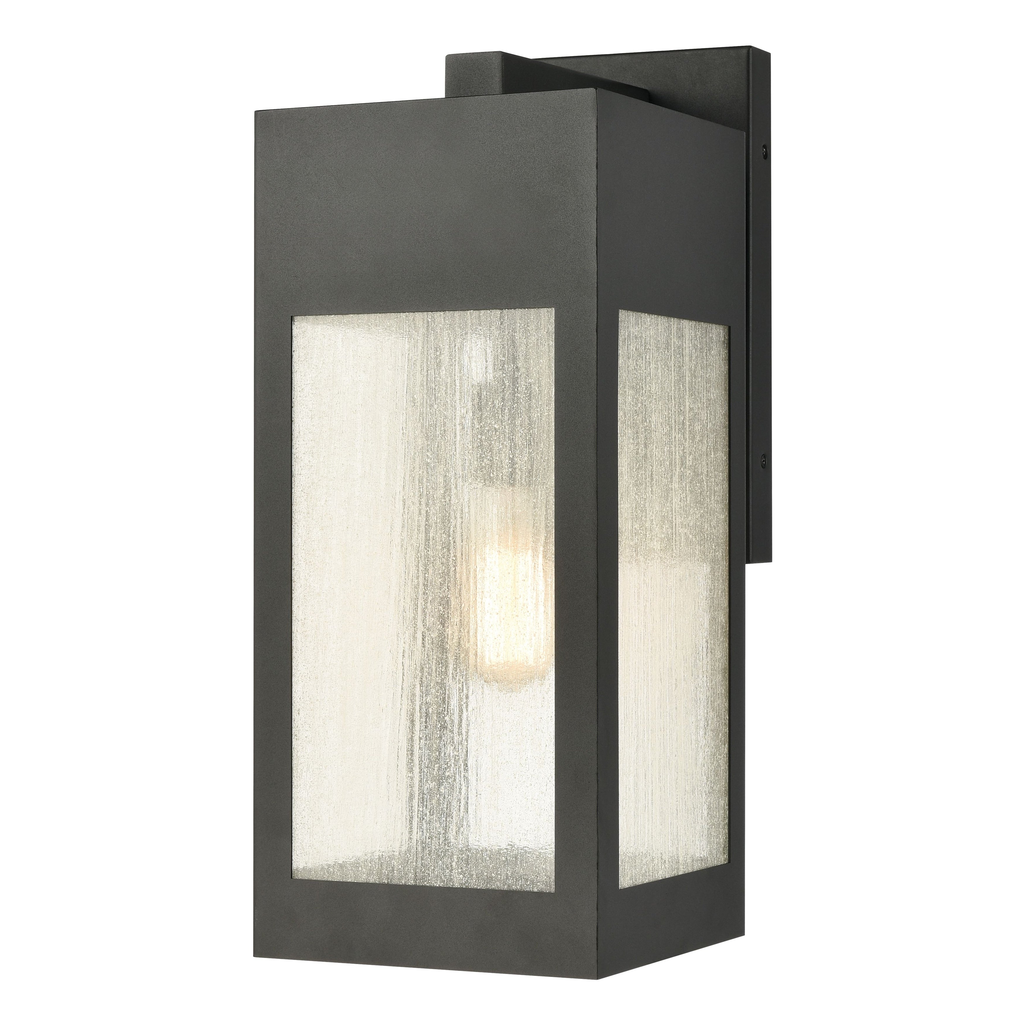 Angus 20 High 1 Light Outdoor Sconce Charcoal 20 Inch Tall