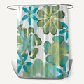 Ani Floral Print Shower Curtain