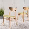 Anise Wood Dining Chair Set Of 2 By Christopher Knight Home