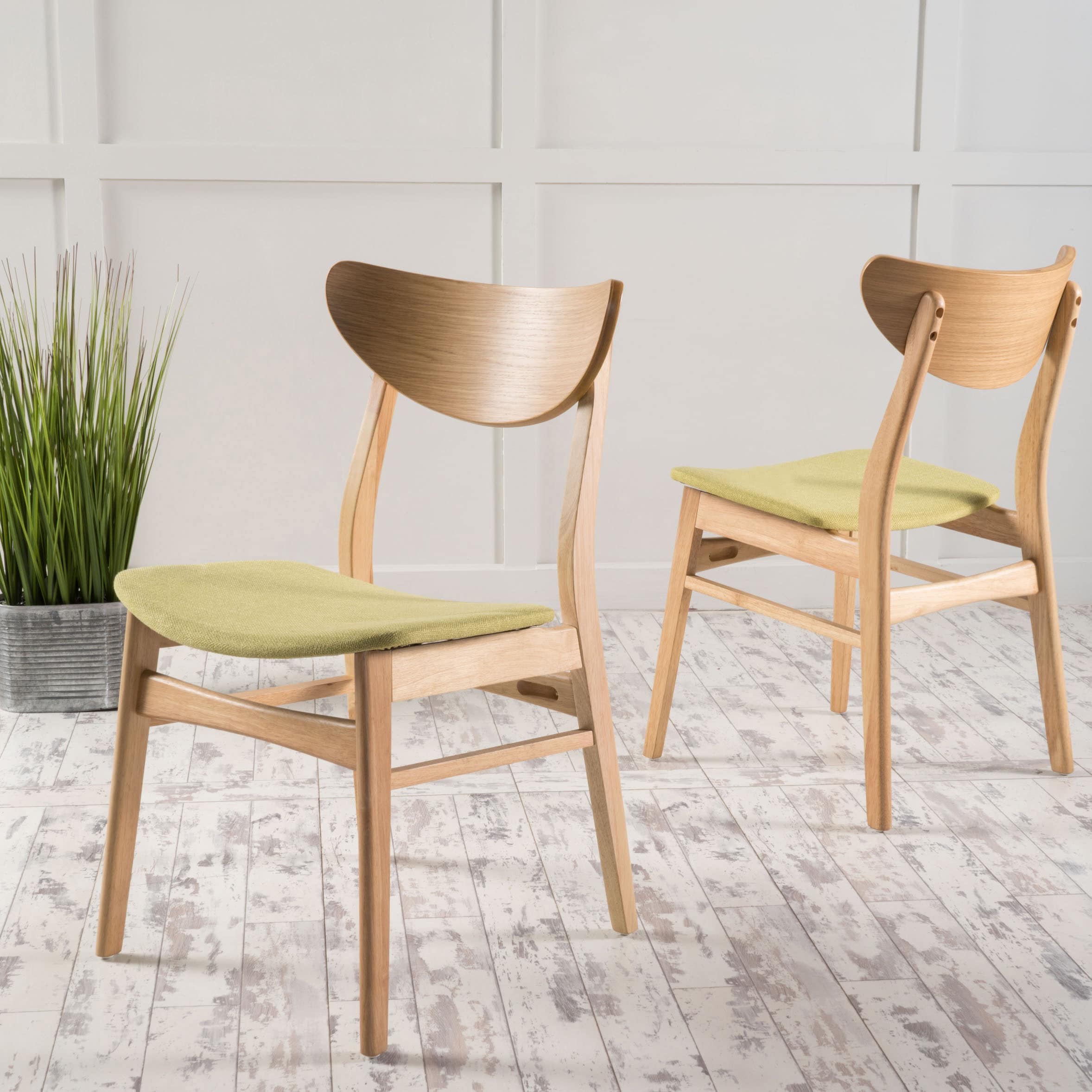 Anise Wood Dining Chair Set Of 2 By Christopher Knight Home