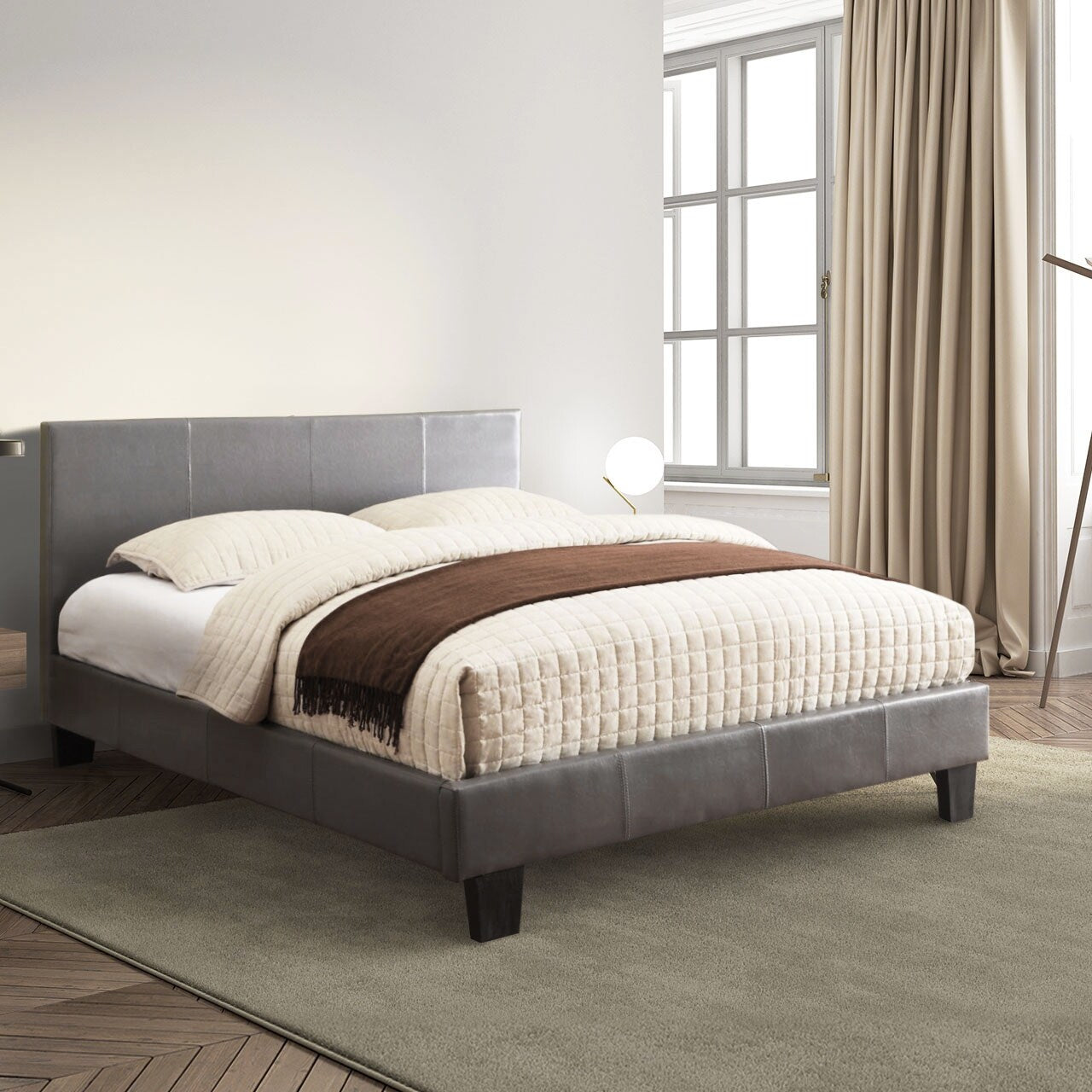 Anita I Contemporary Platform Bed