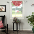 Vhc Brands Farmhouse Kitchen Annie Buffalo Check Balloon Valance Cotton Curtains