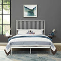Annika Queen Farmhouse Style Platform Bed