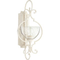 Ansley Clear Seeded 1 Light Wall Light