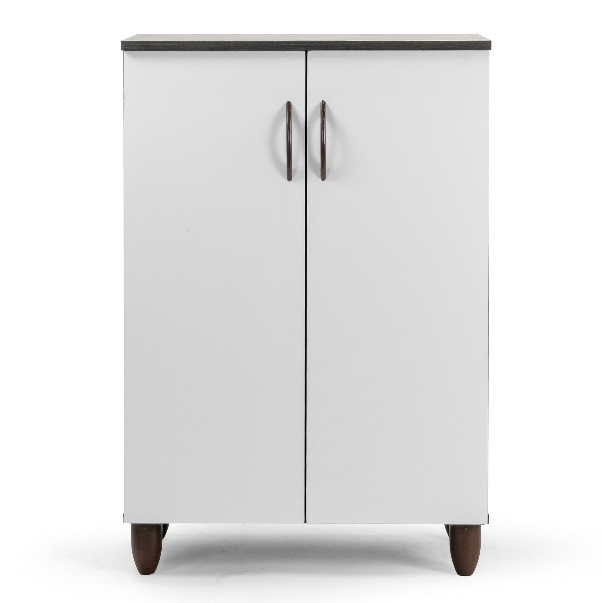 Anthea Two Door Shoe Cabinet With Four Shelves