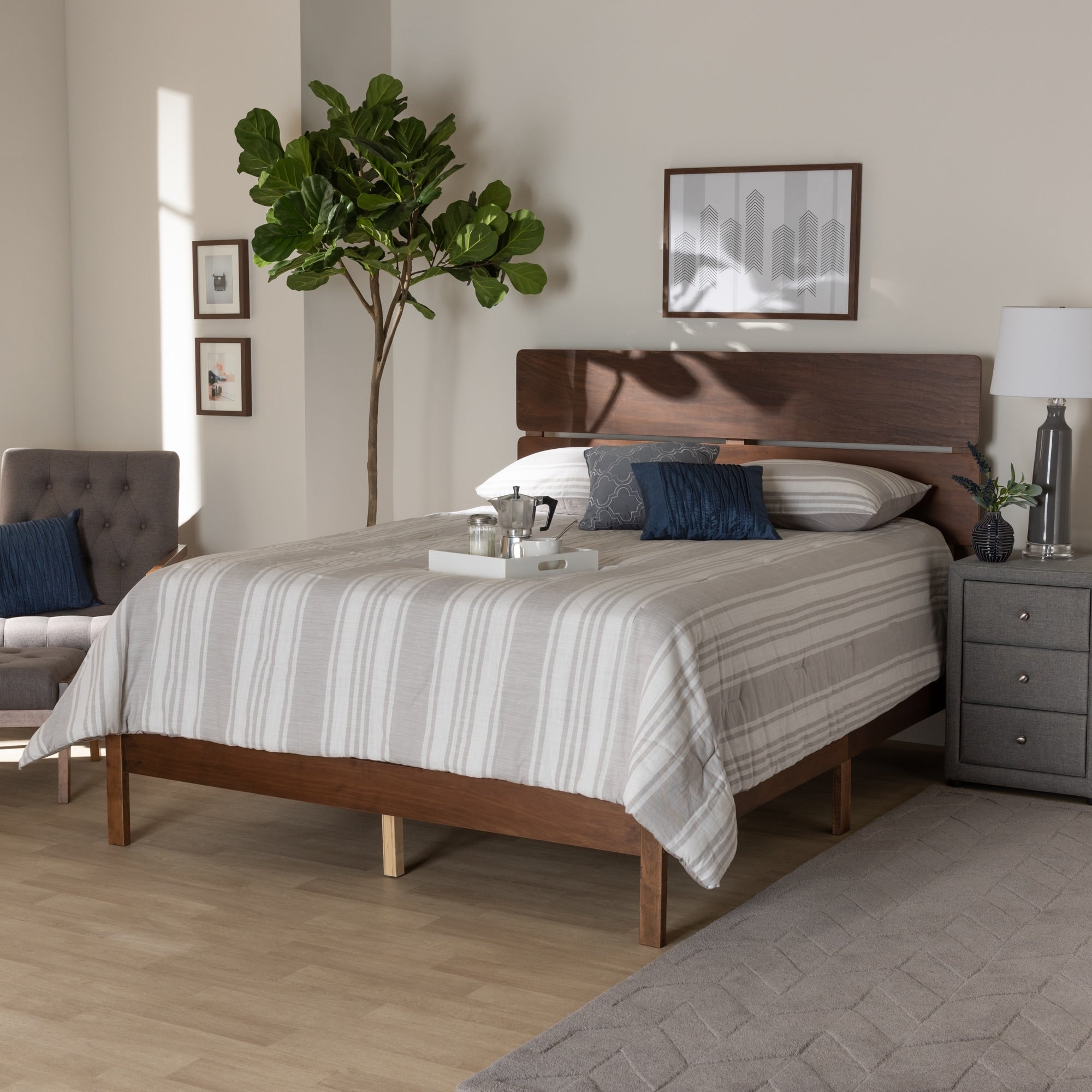 Anthony Modern And Contemporary Panel Bed