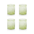Antibes Bubble Glass Tumblers Set Of 4