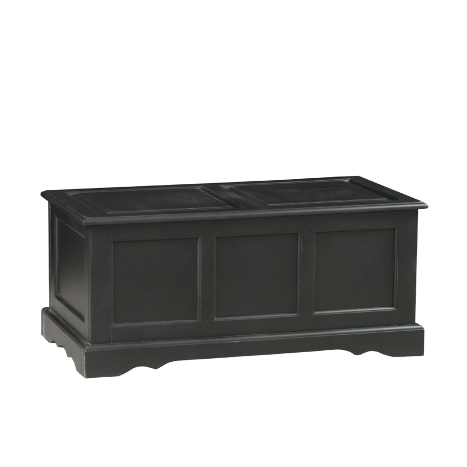 Antique Black Devonshire Blanket Chest