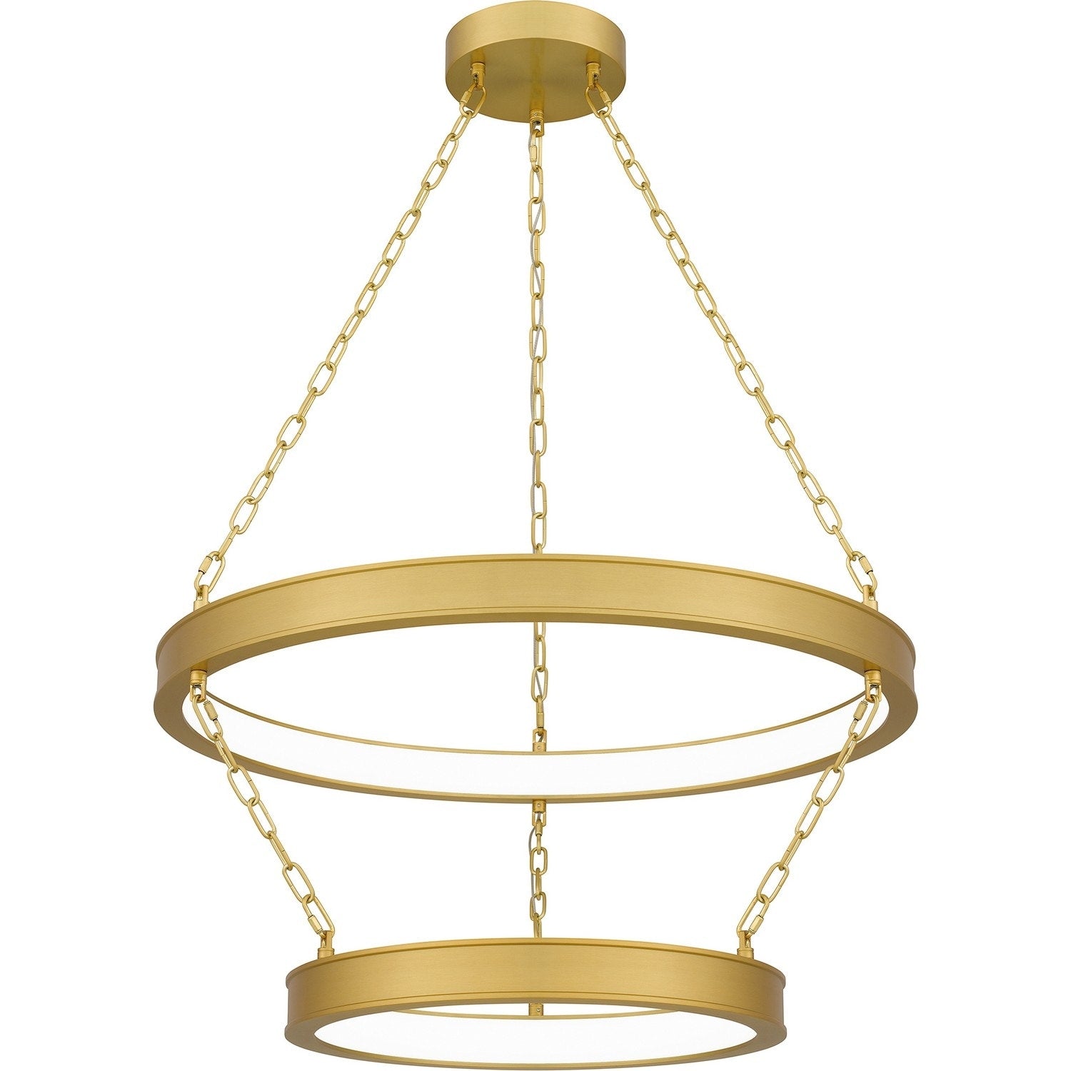 Antique Brass Led Pendant From The Ozara Collection
