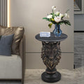 Antique Brown Side Table Sofa Table Unique Coffee Table For Living Room Cocktail Table Accent Table