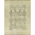 Antique Weave Oushak Hand Knotted New Zealand Wool Blue Gray Area Rug