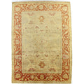 Antique Weave Oushak Hand Knotted New Zealand Wool Gold Rust Area Rug 14 X 186