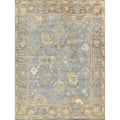 Antique Weave Oushak Hand Knotted New Zealand Wool Gray Brown Area Rug 146 X 18